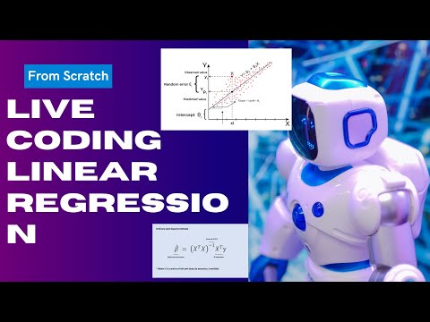 Live Coding Linear Regression from Scratch in Python