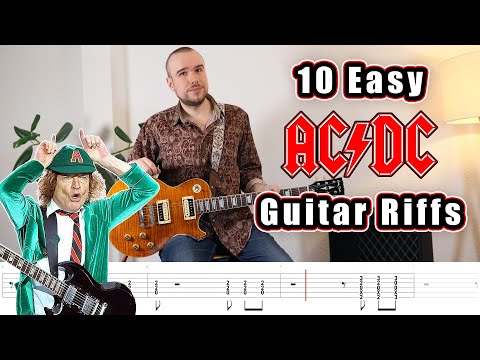 10 Easy AC/DC Riffs (with Tabs)
