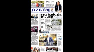 Özlem Gazetesi Ocak 2022 Sayısı Çıktı