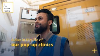A day in the life of Our Future Health's pop-up clinics