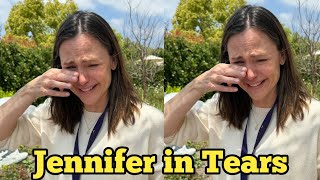 Jennifer Garner Seen Crying Outside Hospital – Ben Affleck Not Improving - Shocking Affleck News