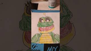 I DREW HAPPY FROG FROM FNAF 6!!! #fnaf #fnafart #fnafdrawing