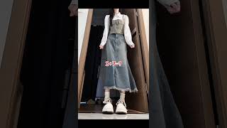 girls outfit ideas #youtubeshorts #koreandress #meeshodress #outfit #dress #virelreels #shorts