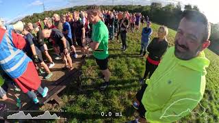 Oakwell Hall Parkrun - Full Route Timelapse #5minuteparkrun #parkrun #funnyfall #runningroutes