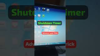 Advance Level Trick Make Shutdown Timer in few seconds