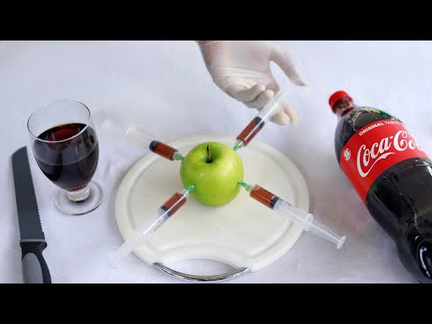 Apple Experiment | Coca Cola vs Apple | Injecting Coke into Apple