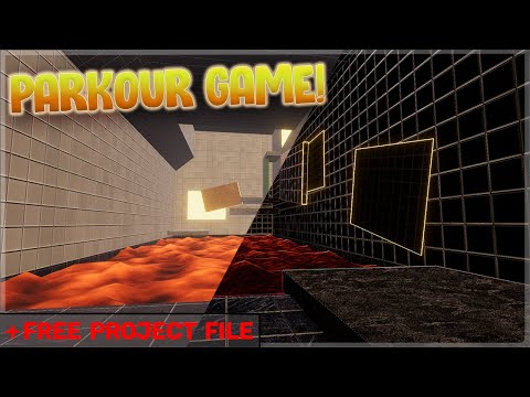 I made a 3D PARKOUR GAME in UNITY