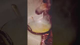 choole per desi style khana #bhavna #choola #gaokavlog #youtubeshorts #gaokilife
