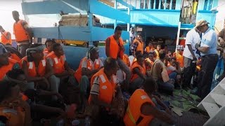 IOM Evacuates 672 Migrants from War-Torn Yemen