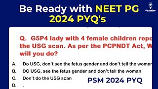 PSM PYQs | Can You Crack This NEET PG PYQ? Are You Set for 2025? - Dr. Vivek Jain