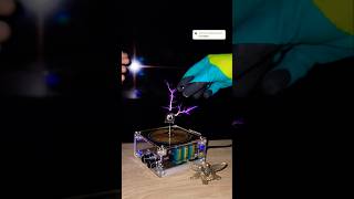 🧲 Mix: neodymium magnet + tesla coil #experiment #physics #science