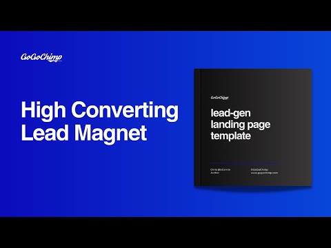 Lead Magnet Landing Pages - 2 Minute Masterclass