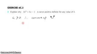 IB SL Math Topic 2 4 4 4 Properties of Generic Quadratics