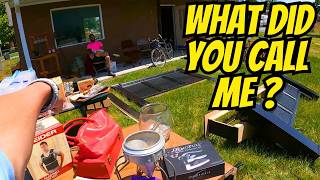Garage Sale GOAT, Flying INSULTS, and Stupid DOLLAR Deals