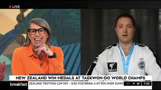 Ben Evans TVNZ 1 - Breakfast Interview 2024