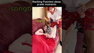 Ranking Funniest sleep prank moments #ranking #youtubeshorts#SleepPranks #FunnyPranks #PrankWars