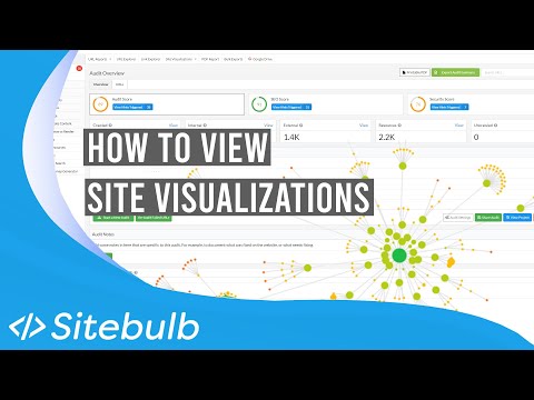How to view site visualizations