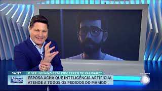 Esposa acredita que inteligência artificial atende a todos os pedidos do marido | BALANÇO GERAL