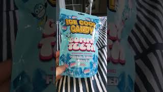 FREEZE DRIED GUMMY STRAWBERRY TEETH SWEETS !!! 😱😱😱