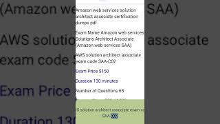 AWS solution architect