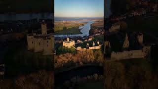 Warkworth Castle, Northumberland 🏰 #castlesofengland #Travel #ENG #castle  credit:geordie_snapshots