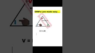 MDCAT physics trick | ohm's law made easy #mdcat #mcqs # tricks