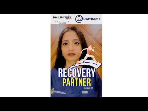 Recovery Partner At Shilp Aarambh Gift City RUN 2024 | Subscribe: @drathome2620