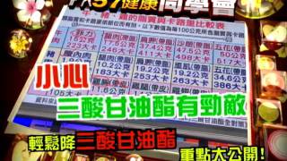 57健康同學會預告#358　2011.08.25 降三酸甘油酯飲食