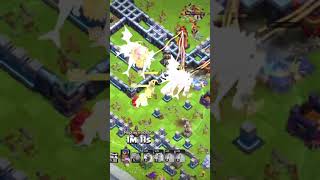 Electro Dragon is in charge #attack #coc #clash #gold