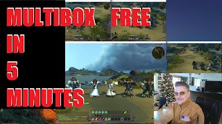 Multibox with a horde of free accounts in 5 minutes in 2024!