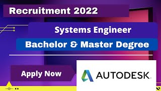 Autodesk Off Campus Drive For 2022 Batch | Autodesk Recruitment 2022 | Autodesk Hiring 2021 Batch