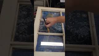 How to decoupage on glass!