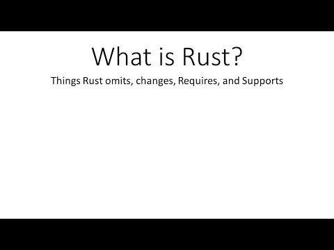 RustShort GettingStarted