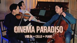 'Cinema Paradiso OST' Live 🎬 Ennio Morricone (Violin+Cello+Piano)