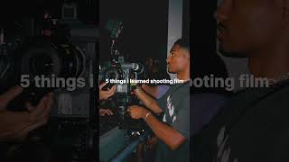 5 things I learned shooting film. #filmtips #16mmfilm