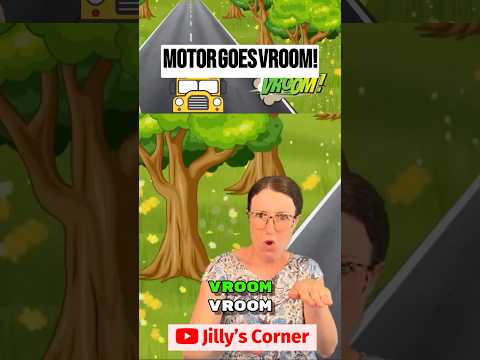 The Wheels on the Bus | Vroom Vroom Motor Sounds for Kids 🚍🎶