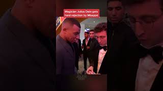 Mbappé rejects magic trick 😳... #mbappe   #psg  #magic