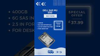 Dell 400GB 6G SAS MU SSD X10NT #400gb #ssd #mussd #6g