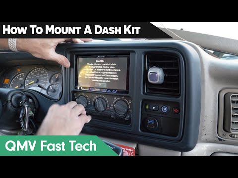 How to Mount a Car Stereo Dash Kit - Full tutorial