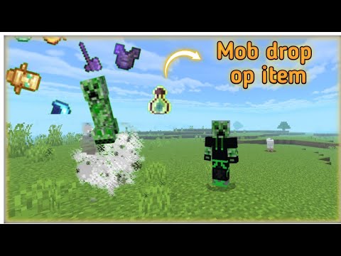 Minecraft but mobs drop op item 🫡