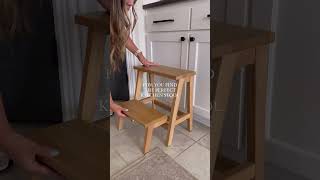 The Perfect Kitchen Stool #kitchengadgets #kitchen #targethome #kitchenhacks #targethaul