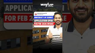 University of Surrey: Admission Open February Intake 2026 #ukinternationalstudents #studyinuk