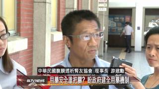 20120907 用藥安全誰把關?  盼政府建全用藥機制