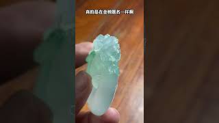 冰飘色俏色巧雕盘龙扣！#玉石魅力 #翡翠 #纯手工雕刻 #玉雕设计 #以翠会友 #私人制定