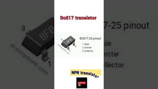 BC817 transistor pinout #akexperiment #electronics #pinout #npn #bc817 #817 #8FB #smd #shorts