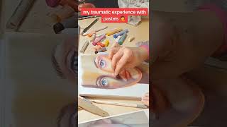 My experience with soft pastels #pastel #pastelcolors #pastelart #pastelportrait