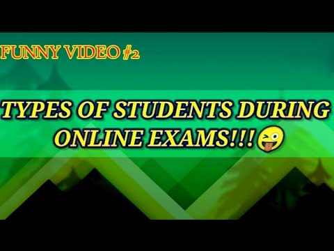 TYPES OF STUDENTS DURING ONLINE EXAMS!!FUNNY VIDEO AGAIN!!