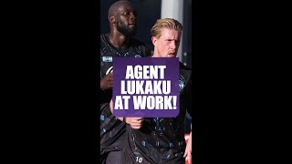 Agent Lukaku! - How the Napoli star persuaded De Bruyne to join #shorts #Napoli #Lukaku #DeBruyne