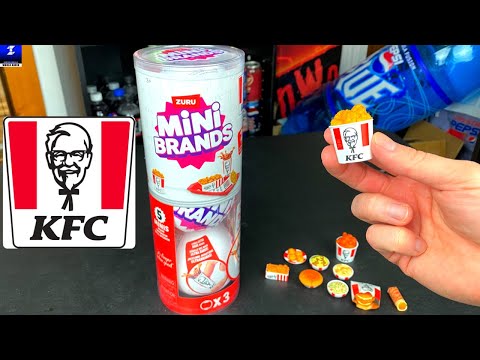 Opening 3 KFC Zuru Mini Brands