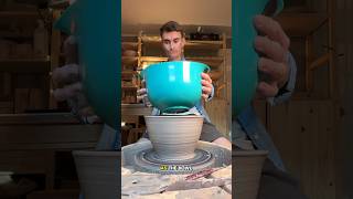 making ceramic mixing bowls 🥣